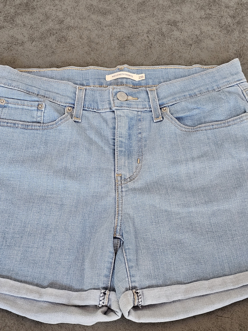 Levi's Light Blue Women's Denim Shorts